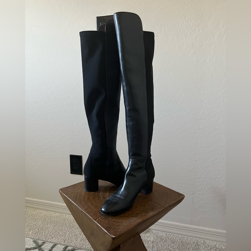 Stuart Weitzman reserve over the knee heeled boots
